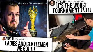 CS EVENT DISASTER JL GETS HIS TROPHY KennyS Nasty 3k Pros PISSED  CS NEWS [upl. by Nasho604]