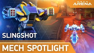 Mech Arena  Mech Spotlight  Slingshot [upl. by Yllen]