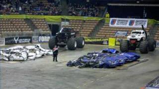 Thunder Nationals Monster trucks Manchester NH [upl. by Paapanen]