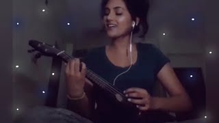 Othayadi Pathayila  Ukelele Cover 💫 [upl. by Lyred]