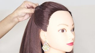 3 Viral Hairstyles For Girls  Open Hairstyle  Hair Style Girl Simple And Easy [upl. by Templeton]