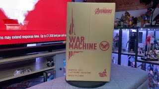 HOT TOYS MMS530D31 AVENGERS ENDGAME  WAR MACHINE UNBOXING [upl. by Nnylamme]