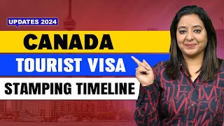 CANADA TOURIST VISA STAMPING TIMELINE  CANADA  UK  AUSTRALIA  NEW ZEALAND TOURIST VISA [upl. by Kuehn]