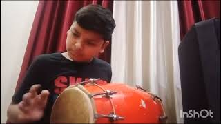 Tarasti hai nigahen cover in dholakMusical Kanishk [upl. by Nolham398]