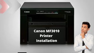 Canon MF3010 Installation Windows 10  How to Fix Canon MF3010 Printer Error  BMTechnologyChannel [upl. by Lindner765]