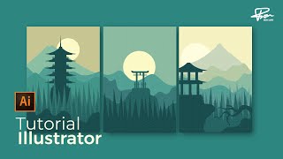 Hướng dẫn vẽ hình ảnh 2D bằng illustrator Tutorial  BonART [upl. by Okimuk]