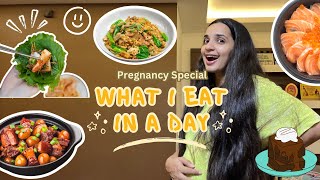 What I EaT in a day 🤰🏻  Pregnancy Spcl 😶‍🌫️  Thejus eattan’s house  Malavika Krishnadas [upl. by Aloeda]