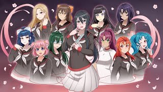 Yandere Simulator 1980s mode all rivals 110 weeks playthrough S [upl. by Annayak945]