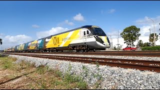 Brightline 701 Southbound through Stuart Florida [upl. by Aicul624]