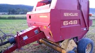 Baling Hay at Front Porch Farm 3 of 3 [upl. by Tlok]