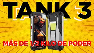 👉EL CELULAR DE MÁS DE 12 KILO DE PODER  UNIHERTZ 8849 TANK 3 REVIEW [upl. by Jeannette]