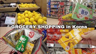 Grocery Shopping in Korea  Lotte Mart Seoul Station  Korean Supermarket  Shopping in Korea 🇰🇷 [upl. by Josephina161]