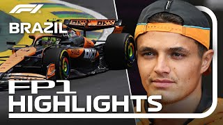 FP1 Highlights  2024 Sao Paulo Grand Prix [upl. by Aissirac]