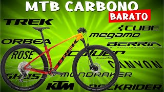 MTB CARBONO mas BARATO de cada marca  Andoni Arriaga [upl. by Dinnie250]