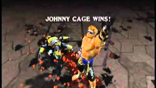 Mortal Kombat johnny cage bio card [upl. by Meyeroff]