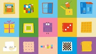 StoryBots  Songs To Learn Shapes Circle Triangle Square Rectangle  Music For Kids  Netflix Jr [upl. by Isia]