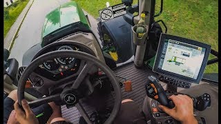 Let´s Drive John Deere 6250R mit Krone RX360 Ladewagen beim 2Schnit 2018 Teil 2 [upl. by Haggerty863]