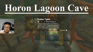 Horon Lagoon Cave  Rubber Tights  Zelda Tears Of The Kingdom TOTK [upl. by Yarg862]