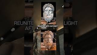 Ancient Zeus Marble Head Unearthed in Turkey [upl. by Ammann939]