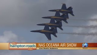 Previewing the 2014 NAS Oceana Air Show [upl. by Ydnec]