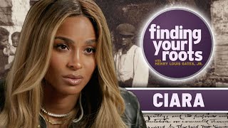 Ciara Discovers Her Family’s ‘Unfortunate’ History  Finding Your Roots  Ancestry® [upl. by Nodnnarb]