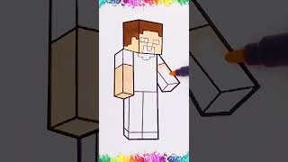 STEVE  MINECRAFT ⛏️ LIKE et ABONNE toi 🤗 shorts videogames [upl. by Agemo408]