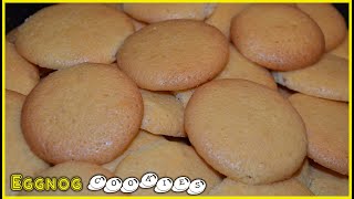 EGGNOG COOKIES RECIPE better than store bought  EIERPLÄTZCHEN [upl. by Udelle622]