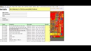 Altium Designer Tutorials 5  Generate your BOM  Bill of Materials [upl. by Suiratnauq584]