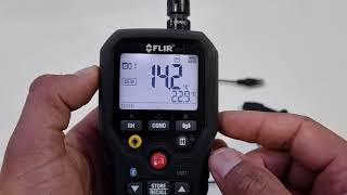 Flir MR77 Multifunctional Moisture Meter Review [upl. by Pollux417]