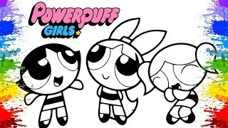 Desenholandia Colorindo As Meninas Superpoderosas  Desenho Animado Cartoon Network para Crianças [upl. by Nashoma92]