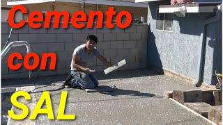 CEMENTO CON SAL [upl. by Eimme]