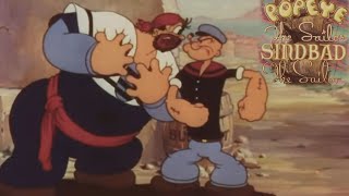 Popeye the Sailor Meets Sindbad the Sailor 1936 Fleischer Popeye Cartoon Short Film  Review [upl. by Nnaeiluj]