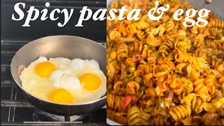 Easy way to cook pastaspicy pasta loverscooking pasta in Nepali way [upl. by Giffy585]