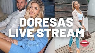 DORESA PACKT IM LIVESTREAM AUS DORESA zum Streit mit VALDRINA 22052021  Instatalk [upl. by Nidia70]