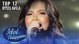 Ryssi Avila  Oks Lang  Idol Philippines Season 2  Top 12 [upl. by Okihcas]