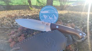 Cuchillo JampV Celtíbero Evolution DonFilo bushcraft cuchillo knife bushcraftknife [upl. by Ellenhoj515]