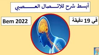 أقوى💪ملخص لدروس الفصل الثاني في العلوم الطبيعية الرابعةمتوسط4متوسط الفرض الثانيملخص الاتصال العصبي [upl. by Einafpets58]