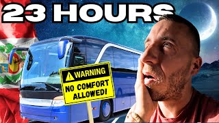 I Spent 23 HOURS on a Peru Night Bus It Was HELL [upl. by Cosette]