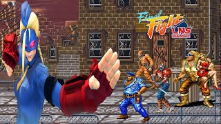 Final Fight Gameplay with Street Fighters decapre [upl. by Grantham462]