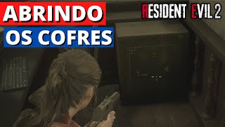 Resident Evil 2  Senha para abrir os cofres da delegacia [upl. by Atiuqel]