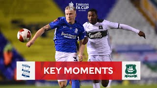 Birmingham City v Plymouth Argyle  Key Moments  Third Round  Emirates FA Cup 202122 [upl. by Refenej321]