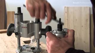 Bosch Défonceuse multifonction GMF 1600 CE Professional [upl. by Idyak]