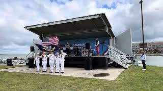 Mom Signing National Anthem at Community Family Fun amp Wellness Expo Sandusky OH [upl. by Nathanael439]