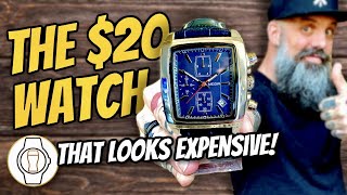 THE 20 DOLLAR CHRONOGRAPH WATCH THAT LOOKS EXPENSIVE [upl. by Udela835]