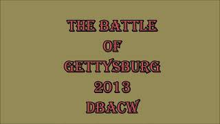 The Battle of Gettysburg Wargame DBACW [upl. by Gisele]