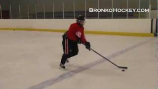 Bronko Hockey Drills for Defenseman with Jason Ricci [upl. by Zohar]