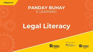 Legal Literacy Hiligaynon [upl. by Morgana]