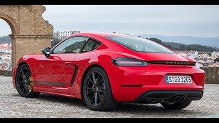 2019 Porsche Cayman T  First Look [upl. by Yentruoc968]