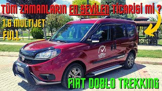 Fiat Doblo 2022 Trekking İnceleme  16 Multijet Dizel  En Çok Satan Ticari Gerçekten İyi Mi [upl. by Sibyl]