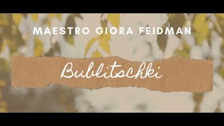 Giora Feidman The King of Klezmer Bublitschki [upl. by Ennahtur]